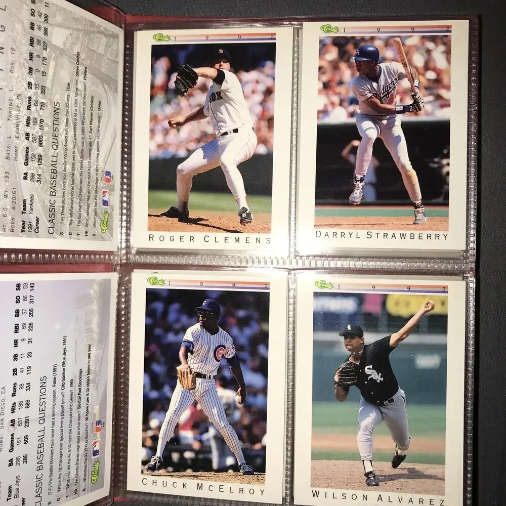 1992 CLASSIC/MAJOR LEAGUE 53 CARDS,Griffey Jr. Frank Thomas Nolan Ryan See Pic’s
